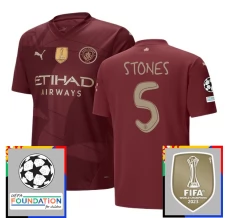 Maglia Manchester City Stones 5 Divisa Terza Champions League With Patch 2024/25 Maglia Manchester City Stones 5 Divisa Terza Champions League With Patch 2024/25
