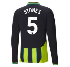 Maglia Manchester City Stones 5 Divisa Trasferta 2024/25 Manica Lunga