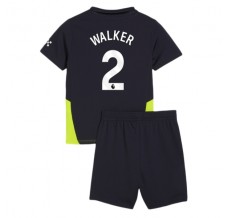 Maglia Manchester City Walker 2 Bambino Divisa Trasferta 2024/25
