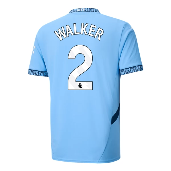 Maglia Manchester City Walker 2 Divisa Prima 2024/25 Maglia Manchester City Walker 2 Divisa Prima 2024/25