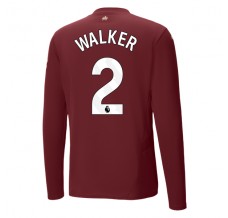 Maglia Manchester City Walker 2 Divisa Terza 2024/25 Manica Lunga