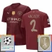 Maglia Manchester City Walker 2 Divisa Terza Champions League With Patch 2024/25