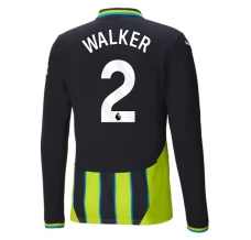 Maglia Manchester City Walker 2 Divisa Trasferta 2024/25 Manica Lunga