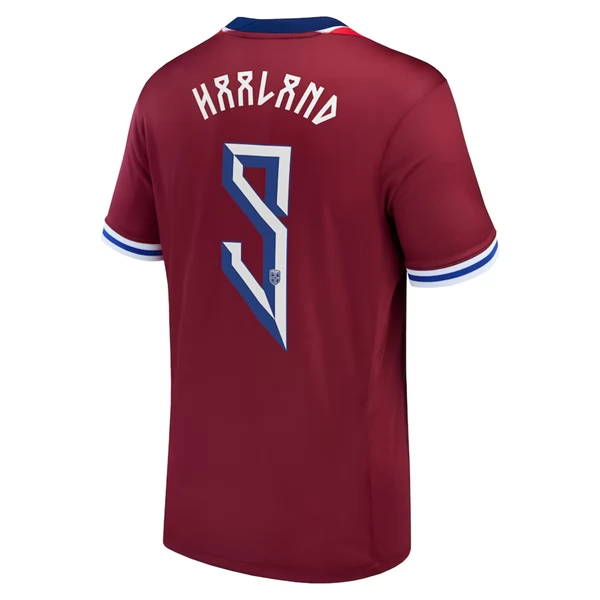 Maglia Norvegia Haaland 9 Divisa Prima 2024 Maglia Norvegia Haaland 9 Divisa Prima 2024