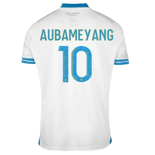 Maglia Olympique de Marseille Aubameyang 10 Divisa Prima 2023/24 Maglia Olympique de Marseille Aubameyang 10 Divisa Prima 2023/24