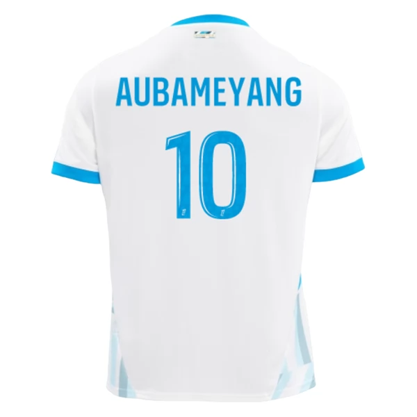 Maglia Olympique de Marseille Aubameyang 10 Divisa Prima 2024/25 Maglia Olympique de Marseille Aubameyang 10 Divisa Prima 2024/25