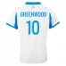 Maglia Olympique de Marseille Greenwood 10 Divisa Prima 2025/26 Maglia Olympique de Marseille Greenwood 10 Divisa Prima 2025/26