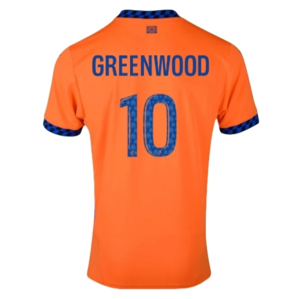 Maglia Olympique de Marseille Greenwood 10 Divisa Terza 2024/25 Maglia Olympique de Marseille Greenwood 10 Divisa Terza 2024/25