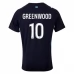 Maglia Olympique de Marseille Greenwood 10 Divisa Trasferta 2025/26 Maglia Olympique de Marseille Greenwood 10 Divisa Trasferta 2025/26