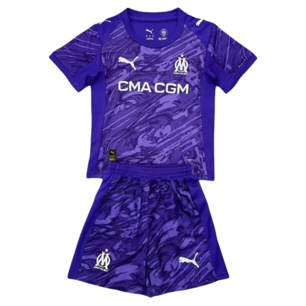 Maglia Olympique de Marseille Portiere Bambino Divisa Trasferta 2025/26 Maglia Olympique de Marseille Portiere Bambino Divisa Trasferta 2025/26
