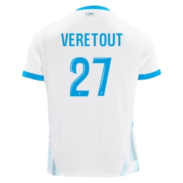 Maglia Olympique de Marseille Veretout 27 Divisa Prima 2024/25 Maglia Olympique de Marseille Veretout 27 Divisa Prima 2024/25