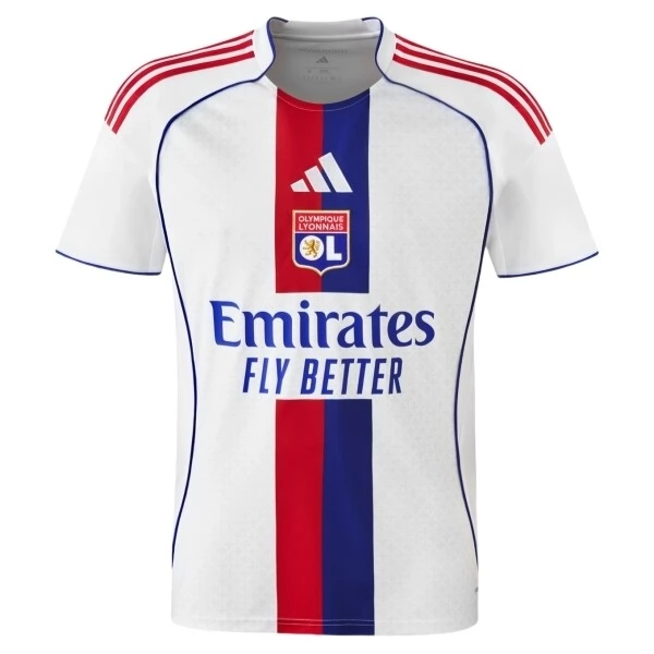 Maglia Olympique Lyonnais Divisa Prima 2025/26 Maglia Olympique Lyonnais Divisa Prima 2025/26
