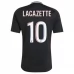 Maglia Olympique Lyonnais Lacazette 10 Divisa Trasferta 2024/25 Maglia Olympique Lyonnais Lacazette 10 Divisa Trasferta 2024/25
