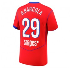 Maglia Paris Saint Germain B.Barcola 29 Divisa Terza 2025/26