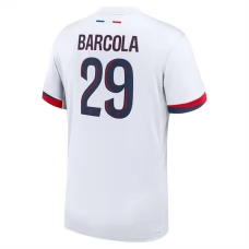 Maglia Paris Saint Germain B.Barcola 29 Divisa Trasferta 2025/26 Maglia Paris Saint Germain B.Barcola 29 Divisa Trasferta 2025/26