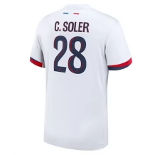 Maglia Paris Saint Germain C.Soler 28 Divisa Trasferta 2024/25 Maglia Paris Saint Germain C.Soler 28 Divisa Trasferta 2024/25