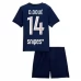 Maglia Paris Saint Germain D.Doue 14 Bambino Divisa Prima 2025/26 Maglia Paris Saint Germain D.Doue 14 Bambino Divisa Prima 2025/26