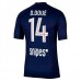 Maglia Paris Saint Germain D.Doue 14 Divisa Prima 2025/26