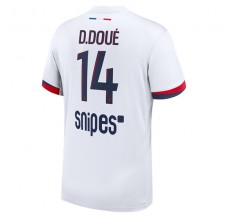 Maglia Paris Saint Germain D.Doue 14 Divisa Trasferta 2025/26