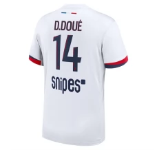 Maglia Paris Saint Germain D.Doue 14 Divisa Trasferta 2025/26 Maglia Paris Saint Germain D.Doue 14 Divisa Trasferta 2025/26