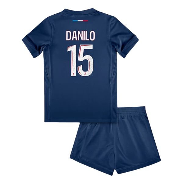 Maglia Paris Saint Germain Danilo 15 Bambino Divisa Prima 2024/25 Maglia Paris Saint Germain Danilo 15 Bambino Divisa Prima 2024/25