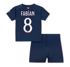 Maglia Paris Saint-Germain Fabian 8 Bambino Divisa Prima 2023/24