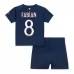 Maglia Paris Saint-Germain Fabian 8 Bambino Divisa Prima 2023/24 Maglia Paris Saint-Germain Fabian 8 Bambino Divisa Prima 2023/24