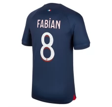 Maglia Paris Saint-Germain Fabian 8 Divisa Prima 2023/24 Maglia Paris Saint-Germain Fabian 8 Divisa Prima 2023/24