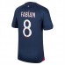 Maglia Paris Saint-Germain Fabian 8 Divisa Prima 2023/24