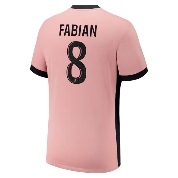 Maglia Paris Saint Germain Fabian 8 Divisa Terza 2024/25 Maglia Paris Saint Germain Fabian 8 Divisa Terza 2024/25