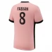 Maglia Paris Saint Germain Fabian 8 Divisa Terza 2024/25 Maglia Paris Saint Germain Fabian 8 Divisa Terza 2024/25