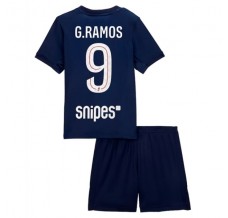 Maglia Paris Saint Germain G.Ramos 9 Bambino Divisa Prima 2025/26