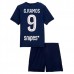 Maglia Paris Saint Germain G.Ramos 9 Bambino Divisa Prima 2025/26