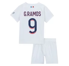 Maglia Paris Saint-Germain G.Ramos 9 Bambino Divisa Trasferta 2023/24 Maglia Paris Saint-Germain G.Ramos 9 Bambino Divisa Trasferta 2023/24