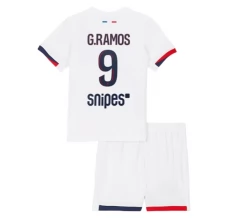 Maglia Paris Saint Germain G.Ramos 9 Bambino Divisa Trasferta 2025/26 Maglia Paris Saint Germain G.Ramos 9 Bambino Divisa Trasferta 2025/26