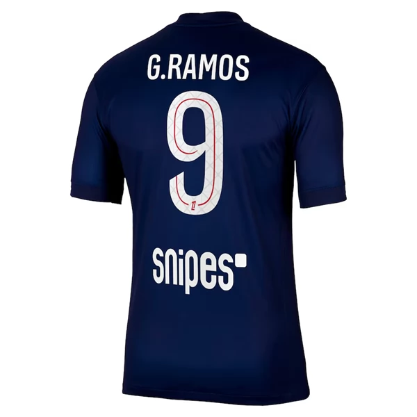 Maglia Paris Saint Germain G.Ramos 9 Divisa Prima 2025/26 Maglia Paris Saint Germain G.Ramos 9 Divisa Prima 2025/26