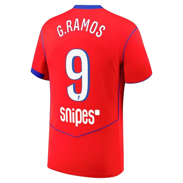 Maglia Paris Saint Germain G.Ramos 9 Divisa Terza 2025/26 Maglia Paris Saint Germain G.Ramos 9 Divisa Terza 2025/26