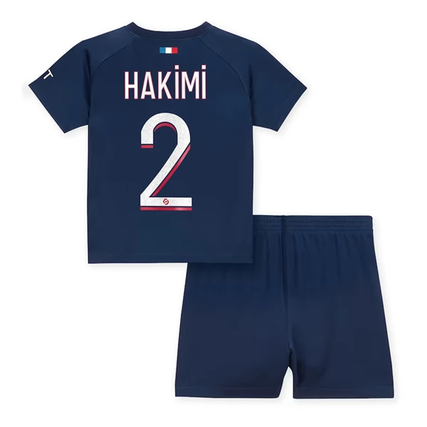 Maglia Paris Saint-Germain Hakimi 2 Bambino Divisa Prima 2023/24 Maglia Paris Saint-Germain Hakimi 2 Bambino Divisa Prima 2023/24