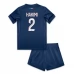 Maglia Paris Saint Germain Hakimi 2 Bambino Divisa Prima 2024/25