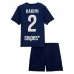 Maglia Paris Saint Germain Hakimi 2 Bambino Divisa Prima 2025/26