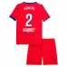 Maglia Paris Saint Germain Hakimi 2 Bambino Divisa Terza 2025/26