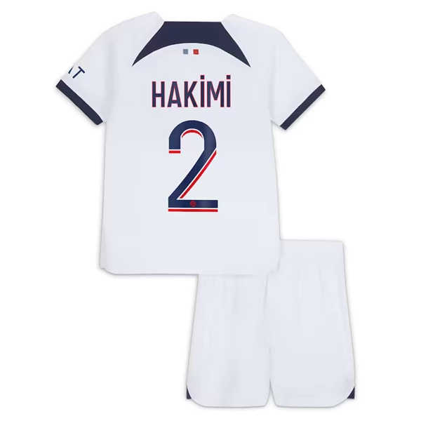 Maglia Paris Saint-Germain Hakimi 2 Bambino Divisa Trasferta 2023/24 Maglia Paris Saint-Germain Hakimi 2 Bambino Divisa Trasferta 2023/24
