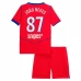 Maglia Paris Saint Germain João Neves 87 Bambino Divisa Terza 2025/26 Maglia Paris Saint Germain João Neves 87 Bambino Divisa Terza 2025/26