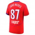 Maglia Paris Saint Germain João Neves 87 Divisa Terza 2025/26