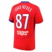 Maglia Paris Saint Germain João Neves 87 Divisa Terza 2025/26