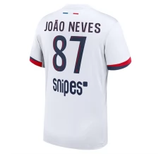 Maglia Paris Saint Germain João Neves 87 Divisa Trasferta 2025/26 Maglia Paris Saint Germain João Neves 87 Divisa Trasferta 2025/26