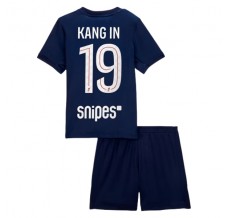 Maglia Paris Saint Germain Kang In 19 Bambino Divisa Prima 2025/26