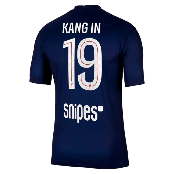 Maglia Paris Saint Germain Kang In 19 Divisa Prima 2025/26 Maglia Paris Saint Germain Kang In 19 Divisa Prima 2025/26