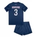 Maglia Paris Saint Germain Kimpembe 3 Bambino Divisa Prima 2024/25
