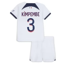 Maglia Paris Saint-Germain Kimpembe 3 Bambino Divisa Trasferta 2023/24 Maglia Paris Saint-Germain Kimpembe 3 Bambino Divisa Trasferta 2023/24